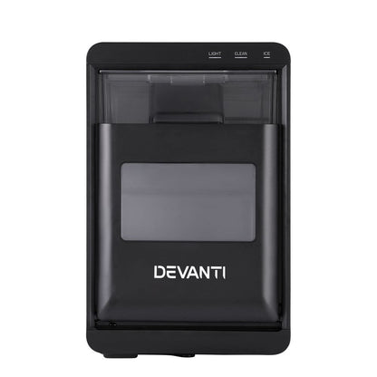 Devanti Ice Machine 20kg Nugget Ice Maker with Self-Cleaning Feature