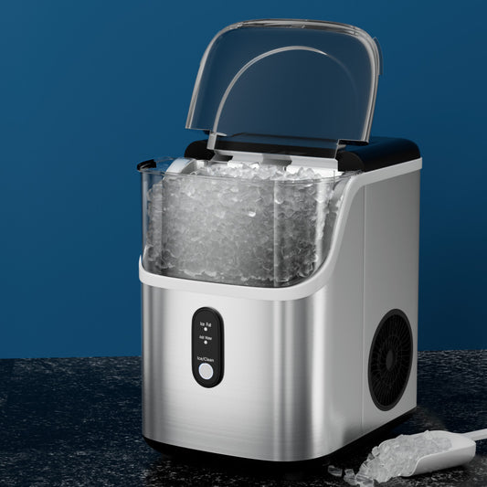 Nugget Ice Maker 15Kg - Quick & Space-Saving