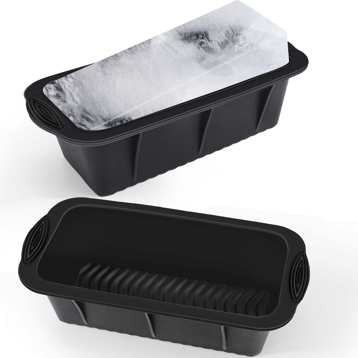 2Pc Silicone Ice Molds for Cold Plunge & Coolers
