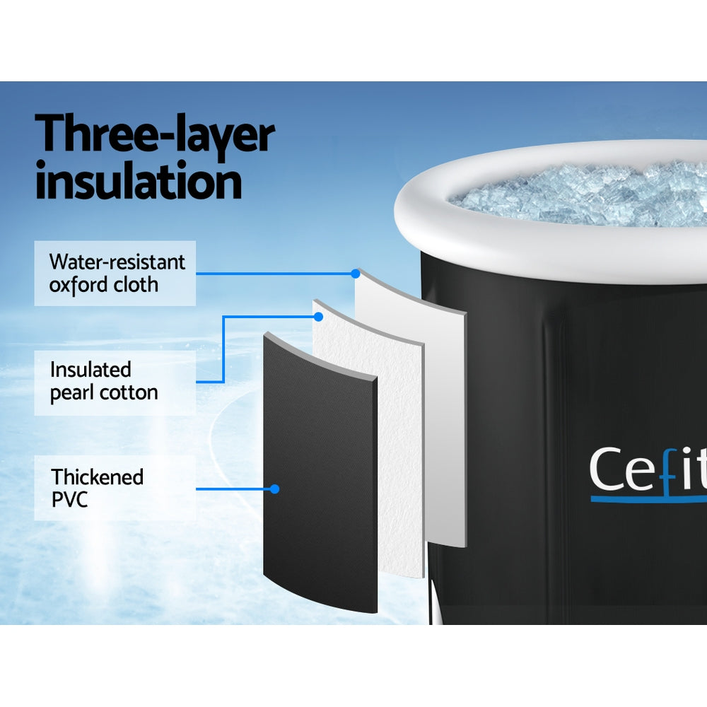 Ice Bath Tub- The Artic Max (80x80 cms)